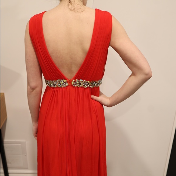 Jovani Red Gown - Picture 3 of 4